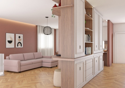 Open Space in stile moderno di 56 di Arcangelo Primato