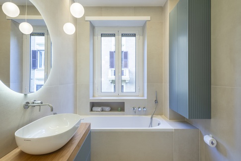 Bagno in stile contemporaneo di 5 di LD Arch & Design Bagno in stile contemporaneo di 5 di LD Arch & Design