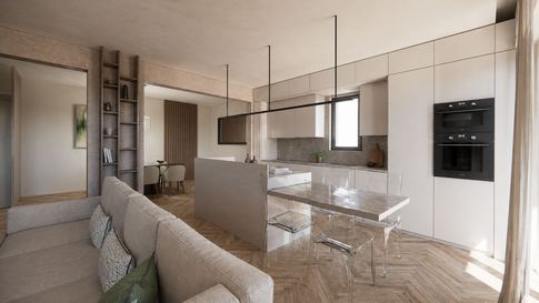 Open Space in stile soft industrial di 9 di JFD Juri Favilli Design Open Space in stile soft industrial di 9 di JFD Juri Favilli Design