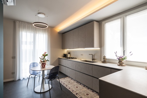 Cucina in stile contemporaneo di 15 di Architetto Zavagnini Daniele Cucina in stile contemporaneo di 15 di Architetto Zavagnini Daniele