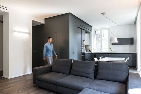 Cucina in stile contemporaneo di 37 di DOME studio