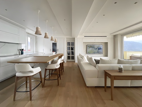 Open Space in stile contemporaneo di 56 di JFD Juri Favilli Design