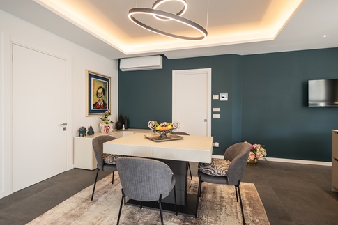 Sala da Pranzo in stile contemporaneo di 40 di Architetto Zavagnini Daniele