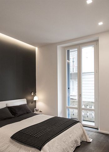 Camera da Letto in stile contemporaneo di 17 di DOME studio