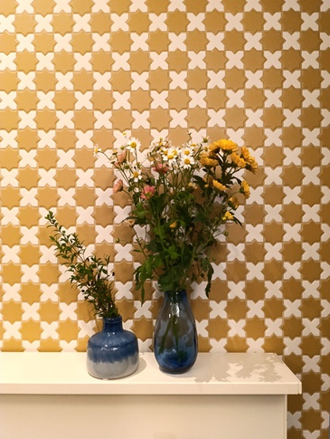 Bagno in stile maximalista di 6 di Rachele Biancalani Studio Bagno in stile maximalista di 6 di Rachele Biancalani Studio