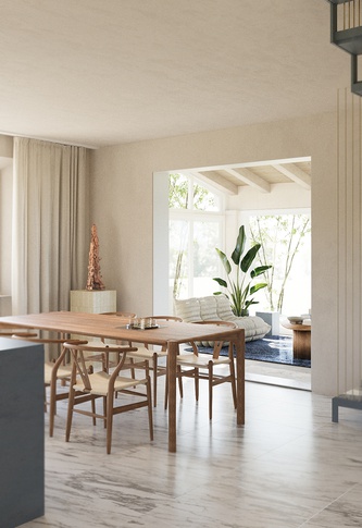 Ingresso in stile minimal di 15 di EmmePi Architettura