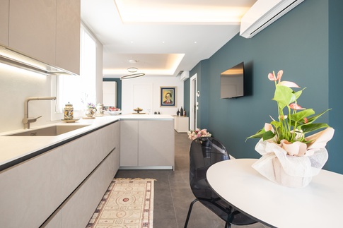 Cucina in stile contemporaneo di 15 di Architetto Zavagnini Daniele