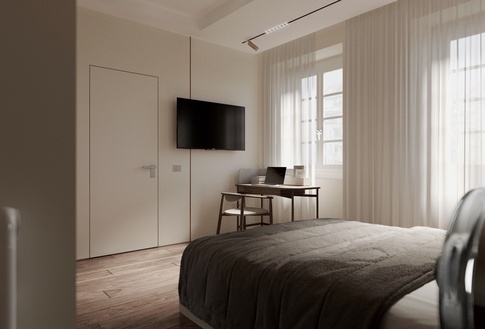 Camera da Letto in stile contemporaneo di 22 di OZ Interiors Camera da Letto in stile contemporaneo di 22 di OZ Interiors