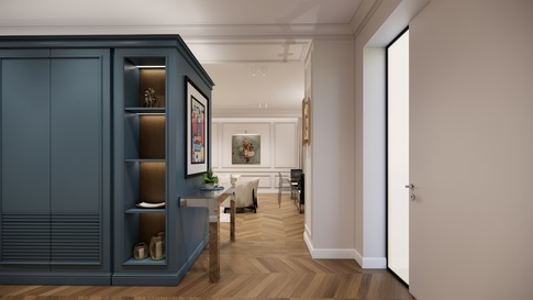 Sala da Pranzo in stile contemporaneo di 35 di Studio Gaetano Riccardelli