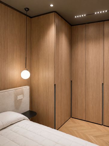 Camera da Letto in stile contemporaneo di 15 di Desearq studio - architettura e interior design