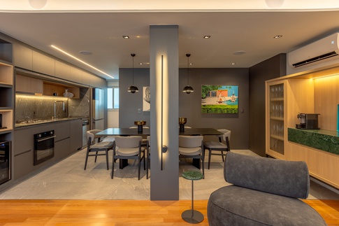 Open Space in stile moderno di 55 di Guzlive