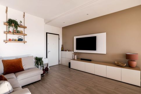 Soggiorno in stile mediterraneo di 40 di oRganiCa aRCh studio