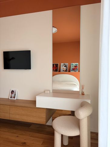 Camera da Letto in stile moderno di 15 di SuMisura Architetti