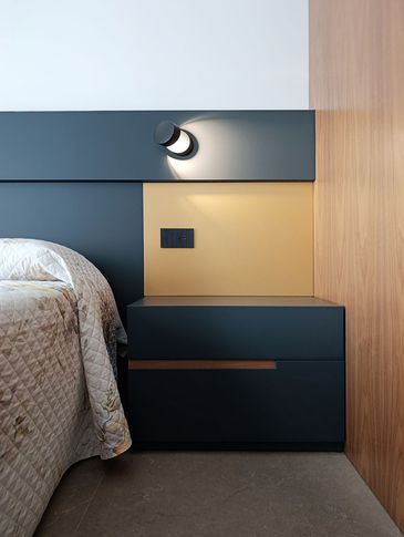 Camera da Letto in stile contemporaneo di 18 di ESFA architetti