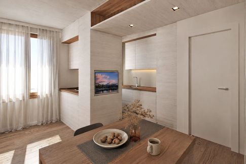 Open Space in stile contemporaneo di 50 di JFD Juri Favilli Design