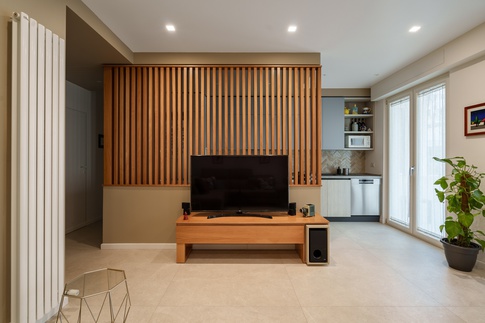 Open Space in stile moderno di 30 di X1Architettura