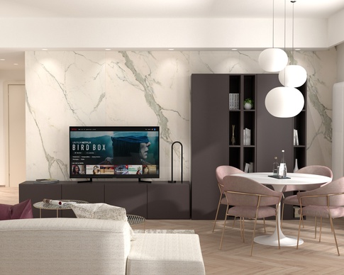 Soggiorno in stile moderno di 25 di Giulia Grillo Architetto