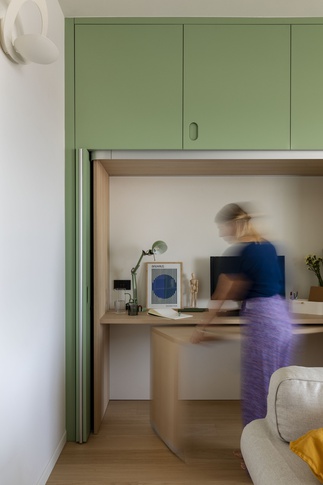 Soggiorno in stile moderno di 31 di Arch. Martina Pozzi MP_archistudio