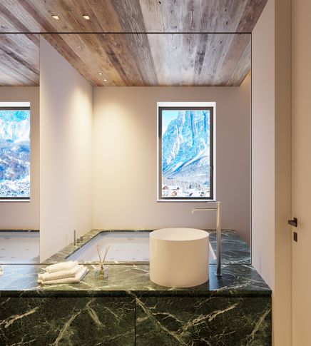 Bagno in stile contemporaneo di 7 di ANDREATTA Bagno in stile contemporaneo di 7 di ANDREATTA