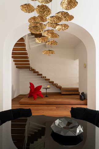 Open Space in stile contemporaneo di 450 di Studiounoarchitettura