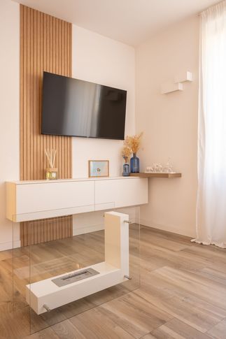 Soggiorno in stile scandinavo di 20 di Metamorfosi interior design studio