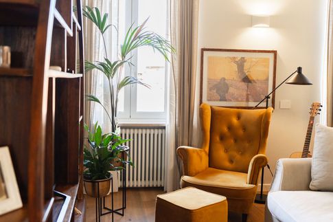 Soggiorno in stile eclettico di 30 di Davide Gratteri Architetto Soggiorno in stile eclettico di 30 di Davide Gratteri Architetto