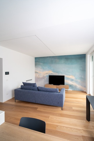 Open Space in stile minimal di 35 di Gianluigi Sputore Architetto Open Space in stile minimal di 35 di Gianluigi Sputore Architetto