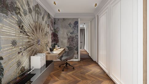 Studio in stile contemporaneo di 15 di Salvatore Sito Interior Designer