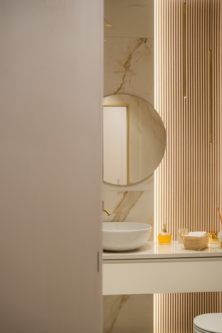 Bagno in stile contemporaneo di 6 di Architetto Michelangelo Todisco Bagno in stile contemporaneo di 6 di Architetto Michelangelo Todisco