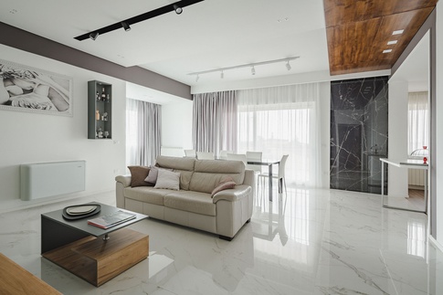 Soggiorno in stile moderno di 40 di Leonardo Pellicanò _ Architetto