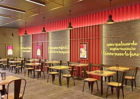 Open Space in stile industriale di 80 di Arcangelo Primato Open Space in stile industriale di 80 di Arcangelo Primato