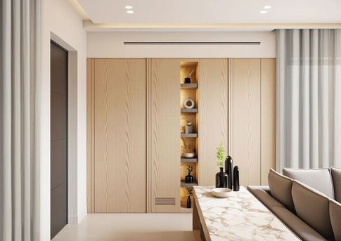 Open Space in stile japandi di 40 di Arcangelo Primato Open Space in stile japandi di 40 di Arcangelo Primato