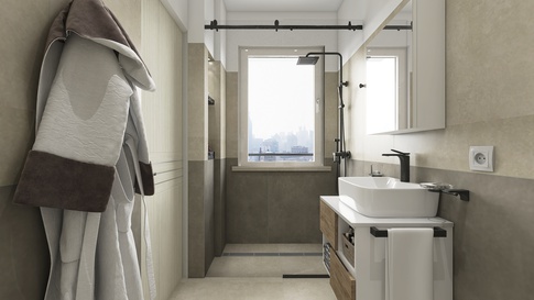 Bagno in stile contemporaneo di 4 di Nicoletta Russo Interior Designer Bagno in stile contemporaneo di 4 di Nicoletta Russo Interior Designer