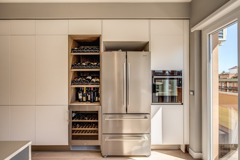 Cucina in stile contemporaneo di 20 di MOB Architects Cucina in stile contemporaneo di 20 di MOB Architects