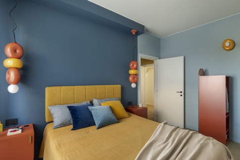 Camera da Letto in stile moderno di 15 di Arch. Martina Pozzi MP_archistudio