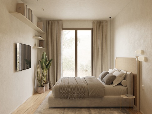 Camera da Letto in stile contemporaneo di 25 di EmmePi Architettura