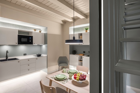 Open Space in stile mediterraneo di 30 di alberto4house