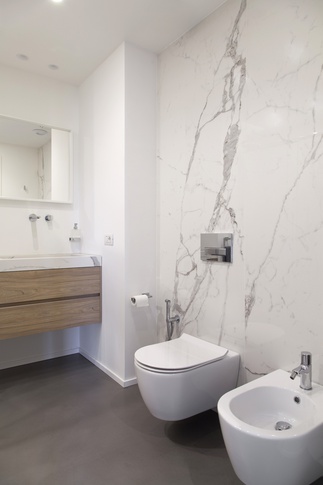 Bagno in stile moderno di 4 di giorgio davide manzoni architetto