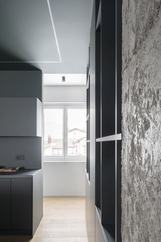 Open Space in stile minimal di 50 di Moroni Architettura 2.0