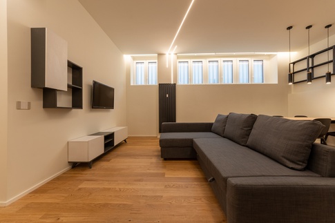 Open Space in stile contemporaneo di 35 di Agostinelli Architetti - Green Interior Design Open Space in stile contemporaneo di 35 di Agostinelli Architetti - Green Interior Design