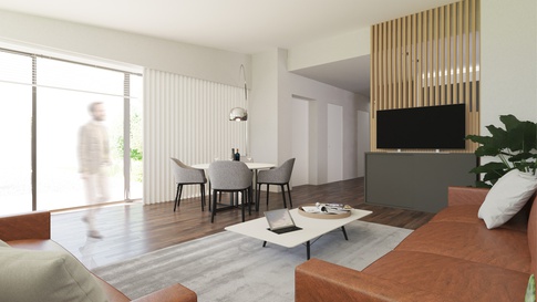 Open Space in stile moderno di 45 di SCA Studio