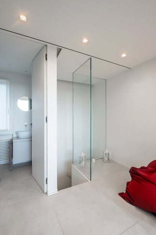 Open Space in stile moderno di 17 di Bossi Vigorito Building Interior