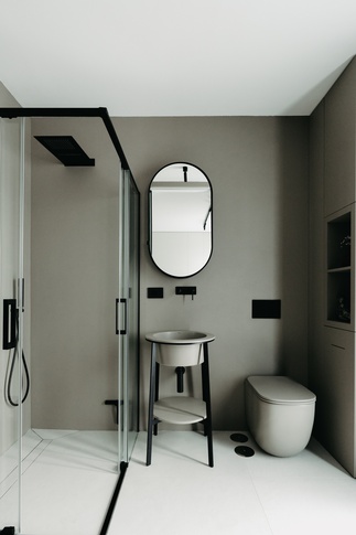 Open Space in stile minimal di 100 di Architetto Michelangelo Todisco Open Space in stile minimal di 100 di Architetto Michelangelo Todisco