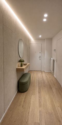 Ingresso in stile minimal di 8 di TheSign Studio -  Antoniolli Eleonora Architetto