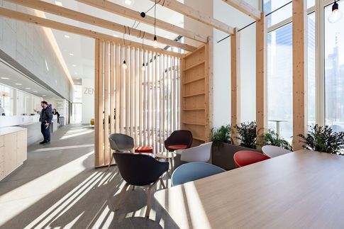 Open Space in stile contemporaneo di 320 di Frame Farm - Architecture & Design