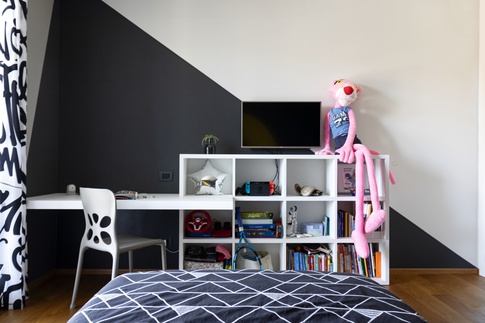 Cameretta Bambini in stile contemporaneo di 15 di Studio MAC