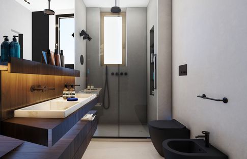 Bagno in stile classico di 10 di Salvatore Sito Interior Designer