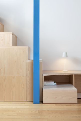 Open Space in stile contemporaneo di 35 di Giulia Dagheti Architetto