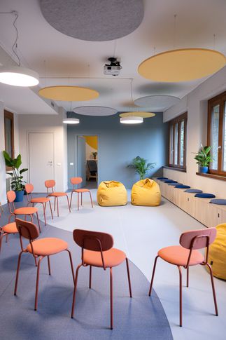 Open Space in stile scandinavo di 60 di Lascia la Scia