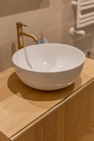 Bagno di Servizio in stile nordico di 4 di Claudia Del Core Architetto Bagno di Servizio in stile nordico di 4 di Claudia Del Core Architetto